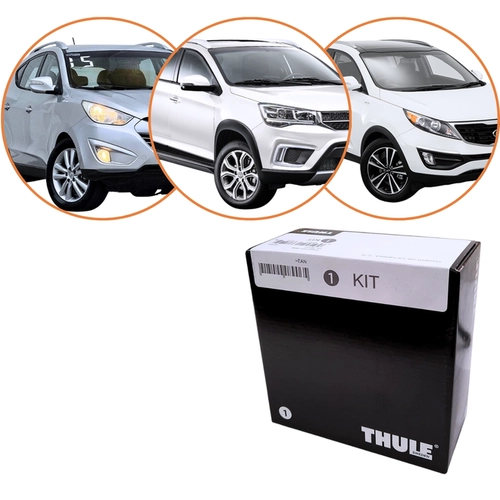 KIT PARA SUPORTE DE BARRAS TIGGO5 IX35 SPORTAGE 4009