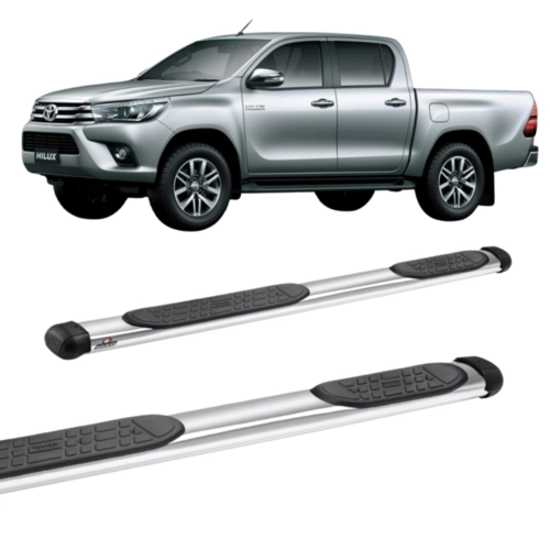 ESTRIBO TUBULAR KEKO K1 HILUX CABINE DUPLA 2016-