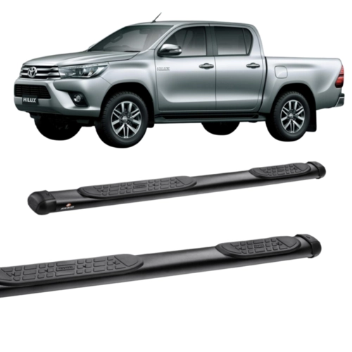 ESTRIBO TUBULAR KEKO K1 HILUX CABINE DUPLA 2016-