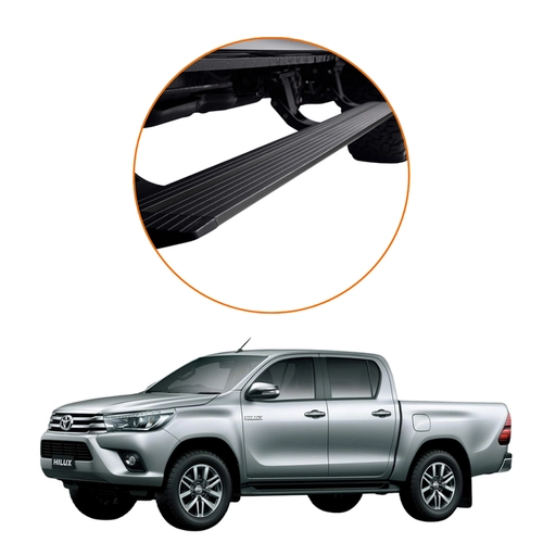 ESTRIBO LATERAL ELÉTRICO RETRÁTIL HILUX 2016-2026 KEKO