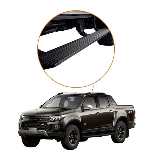 ESTRIBO LATERAL ELÉTRICO RETRÁTIL S10 2012-2026 KEKO