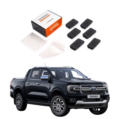 KIT VEDACAO BORDA LATERAL CACAMBA RANGER 2024-2026
