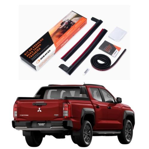 KIT VEDACAO TAMPA TRASEIRA TRITON 2026-