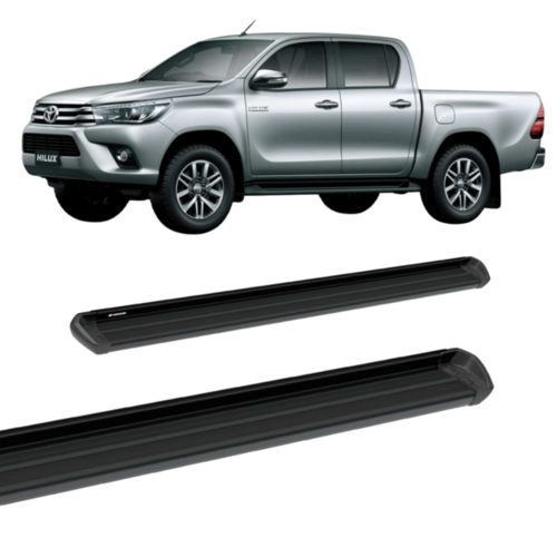 ESTRIBO INTEGRAL PRETO KEKO HILUX CS 16-