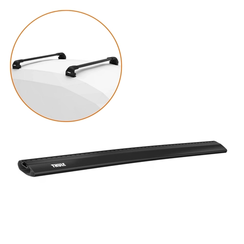 BARRA THULE WINGBAR EDGE 104CM PRETA UNITARIO