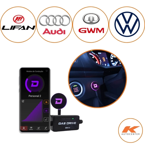 CHIP DE PEDAL ACELERADOR GAS DRIVE ONMOTUS LIFAN AUDI GWM VW
