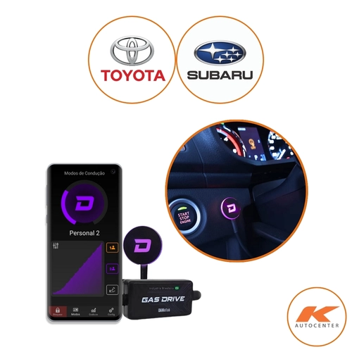 CHIP DE PEDAL ACELERADOR GAS DRIVE ONMOTUS TOYOTA SUBARU