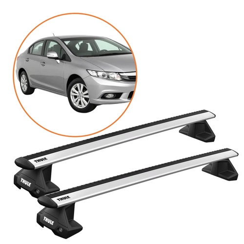 RACK DE TETO CIVIC 12-15 THULE WINGBAR EVO COMPLETO