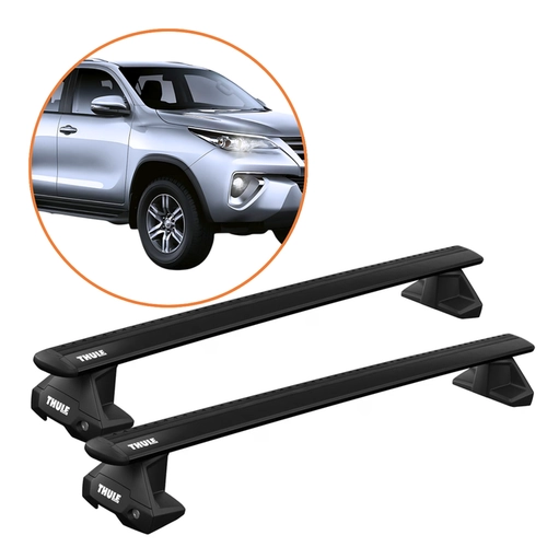 RACK DE TETO SW4 16-26 THULE WINGBAR EVO PRETO COMPLETO