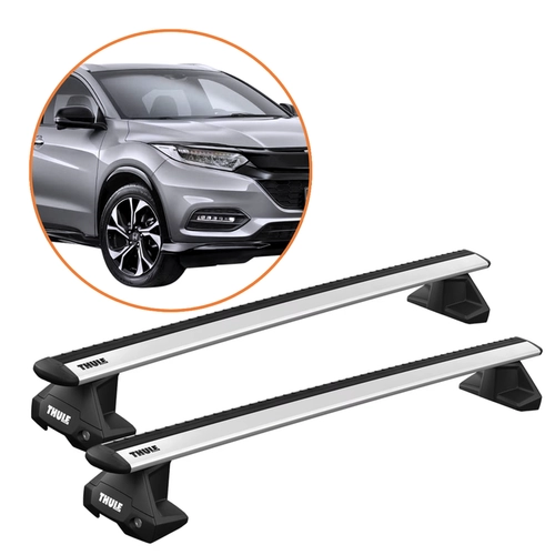 RACK DE TETO HR-V 15-21 THULE WINGBAR EVO ALUMINIO COMPLETO