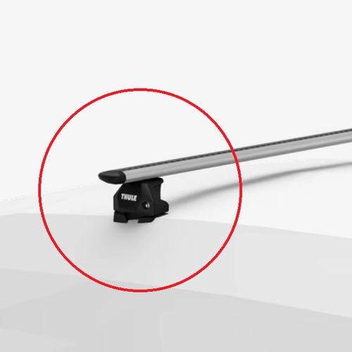 SUPORTE DE BARRAS WINGBAR EVO THULE PONTO DE FIXAÇÃO
