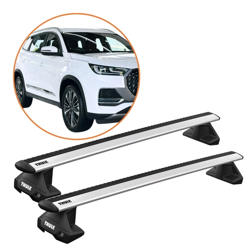 RACK DE TETO TIGGO 8 PRO PHEV THULE WINGBAR EVO COMPLETO