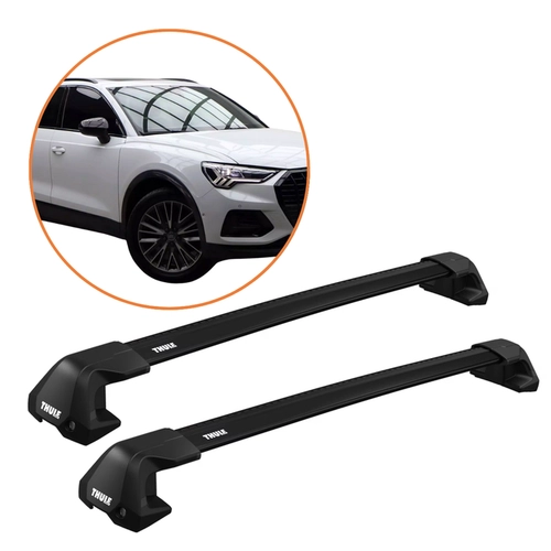 RACK DE TETO Q3 19-26 THULE WINGBAR EDGE PRETO COMPLETO