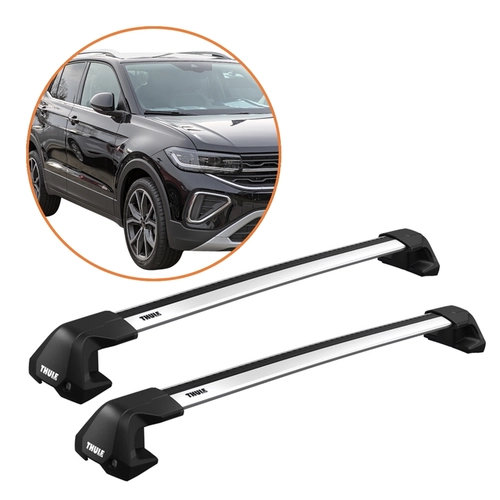 RACK DE TETO TCROSS THULE WINGBAR EDGE ALUMINIO COMPLETO