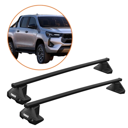 RACK DE TETO HILUX 16-26 THULE SQUAREBAR COMPLETO