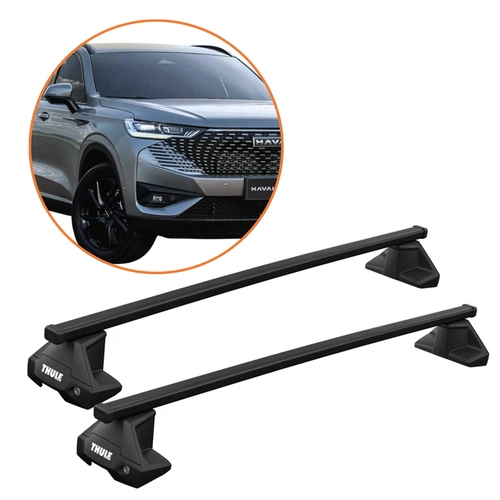 RACK DE TETO HAVAL H6 21-26 THULE SQUAREBAR COMPLETO