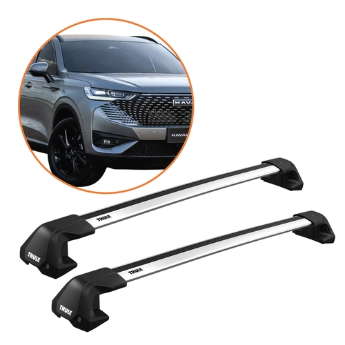 RACK DE TETO HAVAL H6 THULE WINGBAR EDGE ALUMINIO COMPLETO