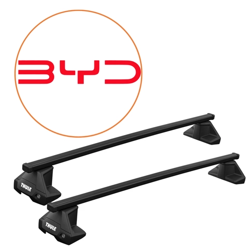 RACK DE TETO BYD THULE SQUAREBAR COMPLETO