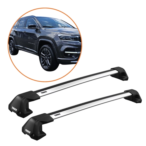 RACK DE TETO COMMANDER THULE WINGBAR EDGE ALUMINIO COMPLETO