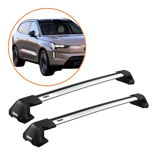 RACK DE TETO VOLVO EX90 THULE WINGBAR EDGE COMPLETO
