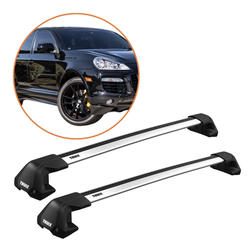 RACK DE TETO CAYENNE 02-09 THULE WINGBAR EDGE COMPLETO