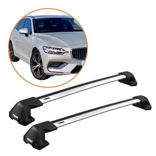 RACK DE TETO VOLVO V60 18-26 THULE WINGBAR EDGE COMPLETO