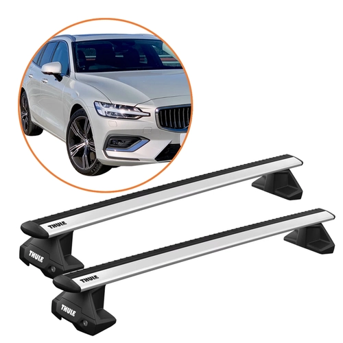 RACK DE TETO VOLVO V60 18-26 THULE WINGBAR EVO COMPLETO