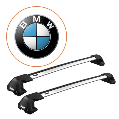 RACK DE TETO BMW THULE WINGBAR EDGE ALUMINIO COMPLETO