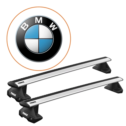 RACK DE TETO BMW THULE WINGBAR EVO ALUMINIO COMPLETO