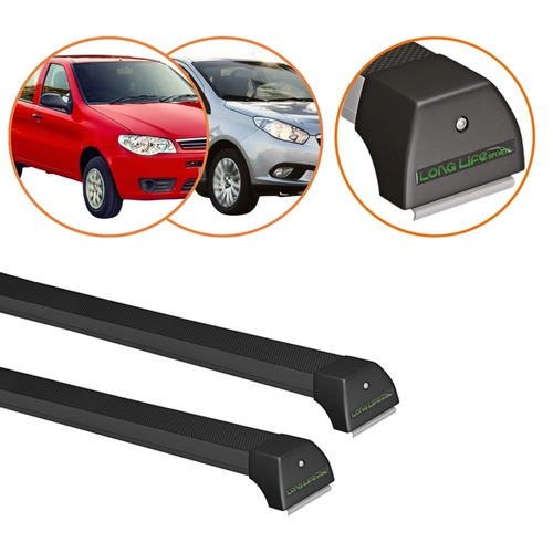 RACK DE TETO SIENA/PALIO PRETO LONG LIFE SPORT