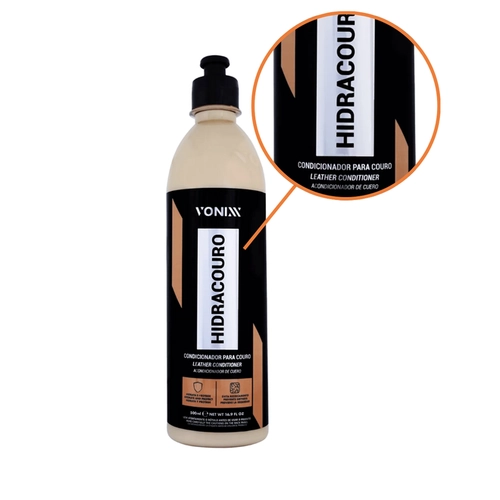 KIT PARA COURO HIGIENIZADOR E HIDRATANTE VONIXX