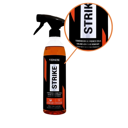REMOVEDOR PICHE E COLA AUTOMOTIVO SPRAY STRIKE 500ML VONIXX