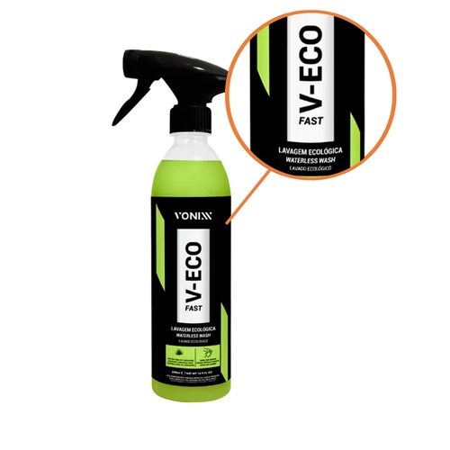 SPRAY LAVAGEM A SECO ECOLOGICO V-ECO FAST 500ML VONIXX
