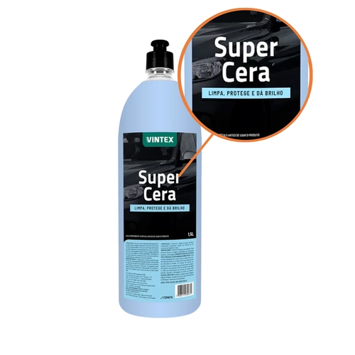 SUPER CERA LIMPADORA AUTOMOTIVA EM PASTA VONIXX 500ML