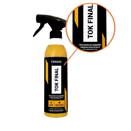 CERA LIQUIDA CARNAUBA TOK FINAL 500ML VONIXX