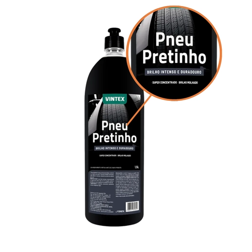 PRETINHO CONCENTRADO BRILHOSO PARA PNEUS 1,5L VONIXX