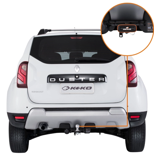 ENGATE DE REBOQUE REMOVÍVEL RENAULT DUSTER 2011-2026 KEKO K2