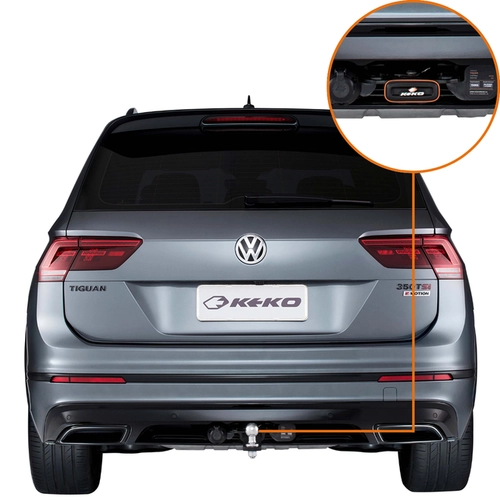 ENGATE DE REBOQUE REMOVÍVEL TIGUAN 2018-2026 KEKO K2