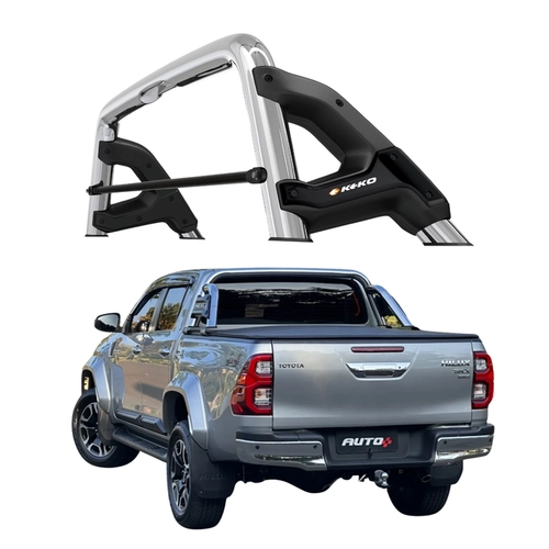 SANTO ANTONIO HILUX CD 2016-2026 KEKO K3 CROMADO