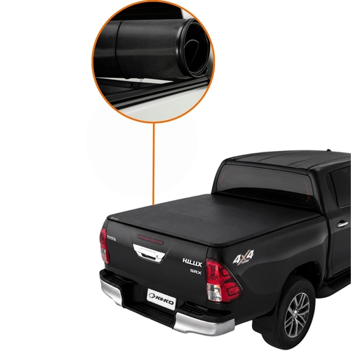 CAPOTA MARÍTIMA GRX PRO BLACK HILUX 2016 À 2025 KEKO 1ª GERAÇÃO