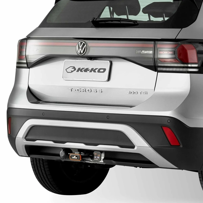 ENGATE DE REBOQUE REMOVÍVEL T-CROSS 2025-2026 KEKO K2 - ENGATE DE