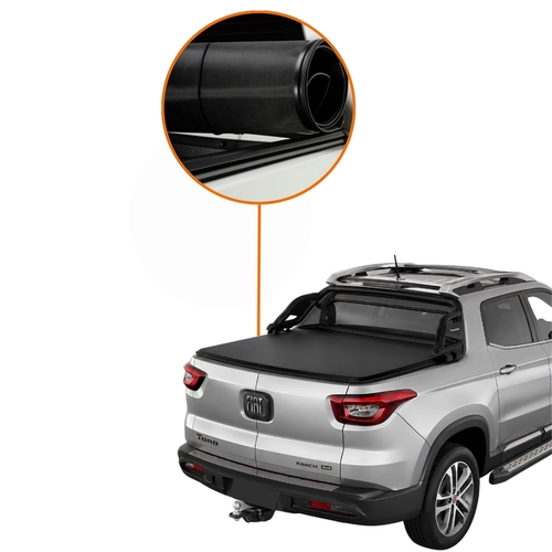 CAPOTA MARITIMA KEKO FIAT TORO GRX PRO BLACK 1ª GERAÇÃO