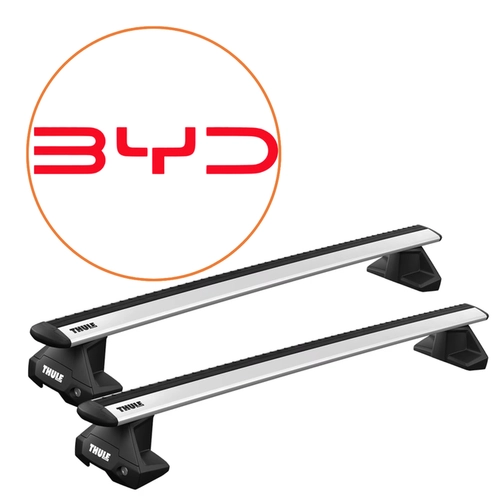 RACK DE TETO BYD THULE WINGBAR EVO ALUMINIO COMPLETO