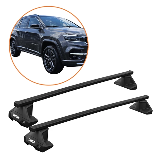 RACK DE TETO COMMANDER 21-26 THULE SQUAREBAR COMPLETO