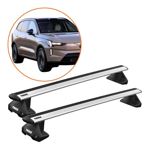 RACK DE TETO VOLVO EX90 THULE WINGBAR EVO COMPLETO