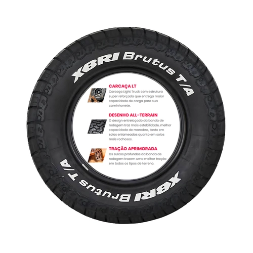PNEU 265/75R16 123/120R 10PR XBRI BRUTUS T/A
